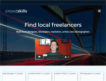 Tablet Screenshot of crowdskills.com